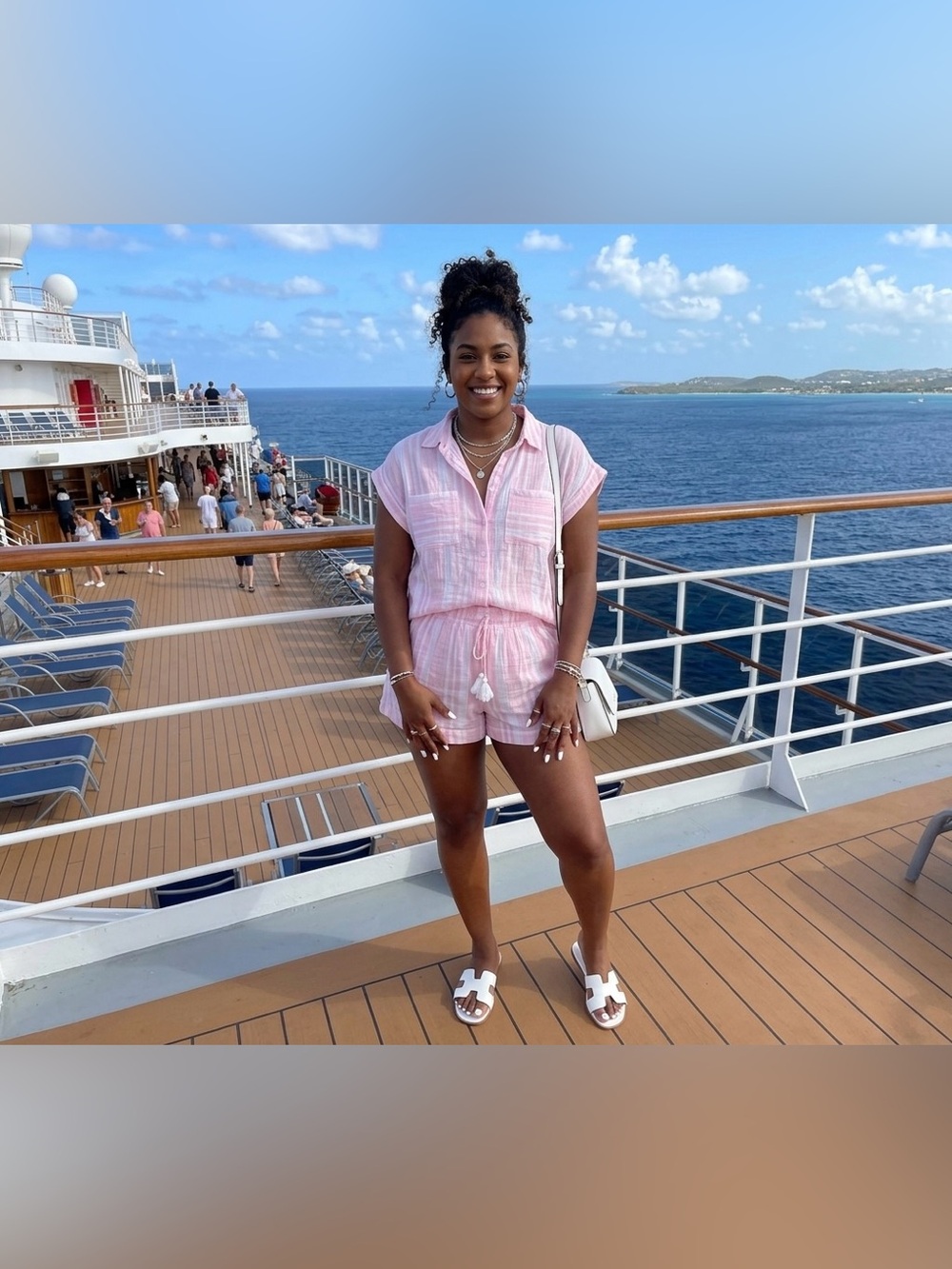 Vacation Vibe Check: NWT Striped Short Set XL